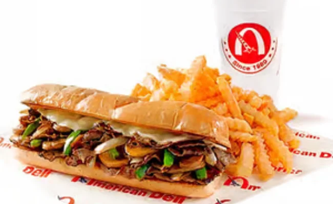 Beef Philly & Fries Combo