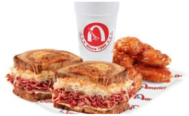 Reuben & 5 pc Wings 