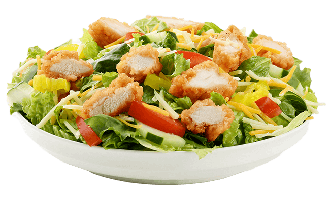 Fried Chicken Salad Price, Calories & Ingredients - Complete Guide 1 Fried chicken Salad